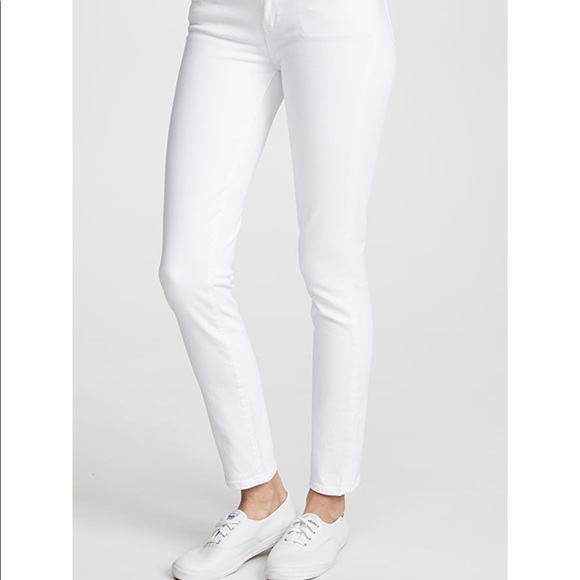 PAIGE Skyline ankle skinny jeans - white - Picture 1 of 11